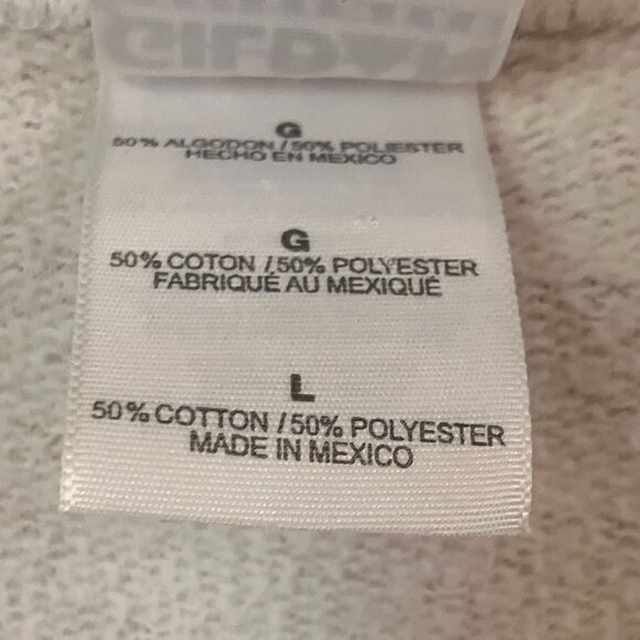 Gildan Mens Vintage 2009 Y2K President Obama Believe Hoodie Large White SP EXC - Picture 5 of 10